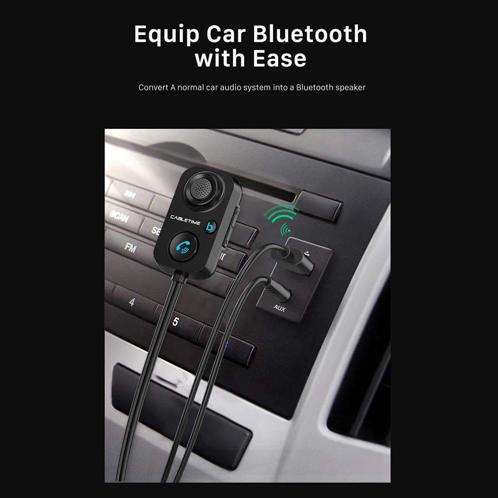 Car Bluetooth 5.0 Receiver Auto BT Transmitter