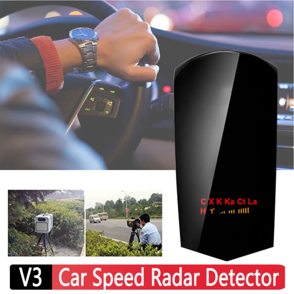 Car Radar Speed Detector with Speed Voice