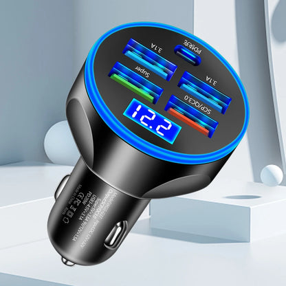 20W 5 Ports Car Charger