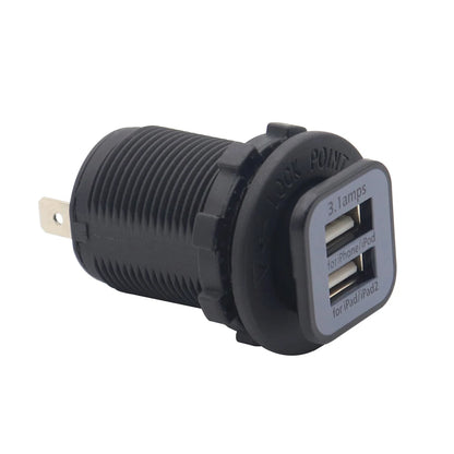 Dual Universal USB Charging Adapter Outlet