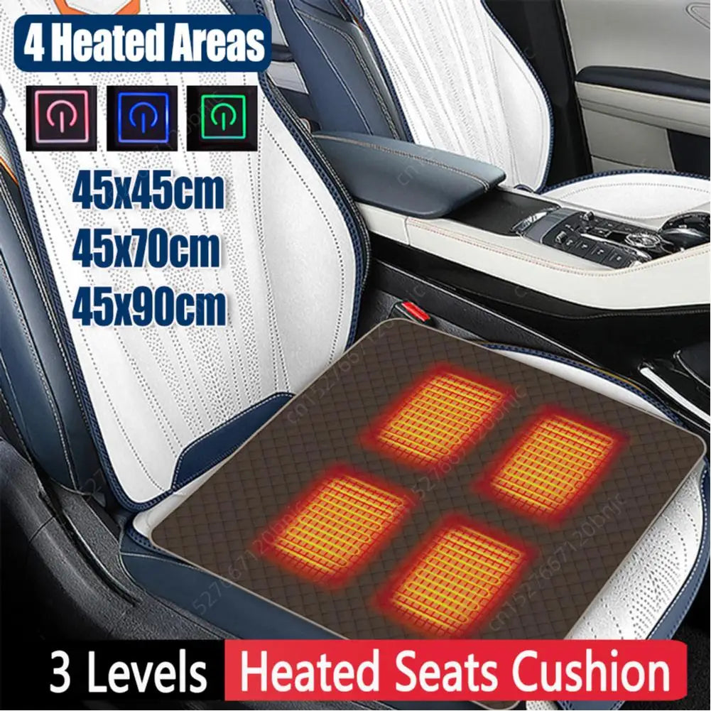 Type C/USB Charging Electric Heated Seat Cover