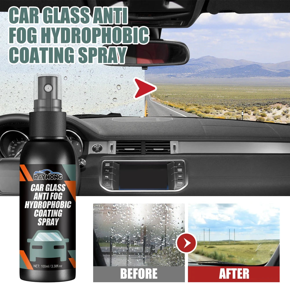 100ml Car Glass Water Repellent Spray