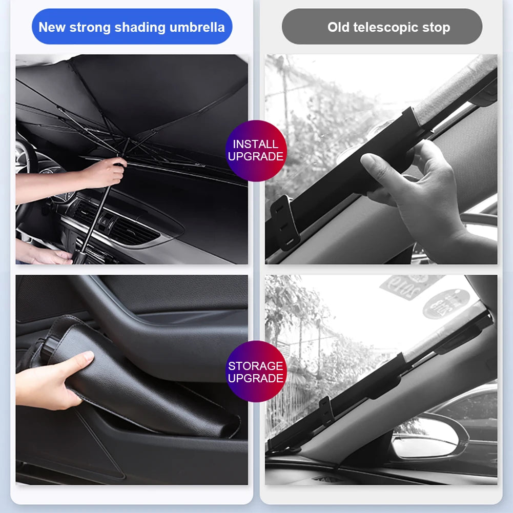 Foldable Car Windshield Sun Shade Protector