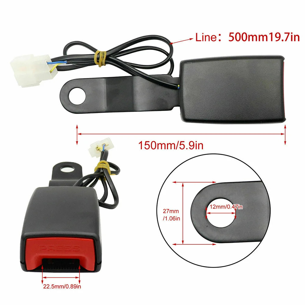 Universal 173mm Car Seat Belt Cam Lock