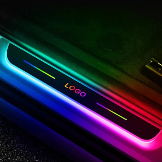 LED Door Sill Scuff Streamer Light