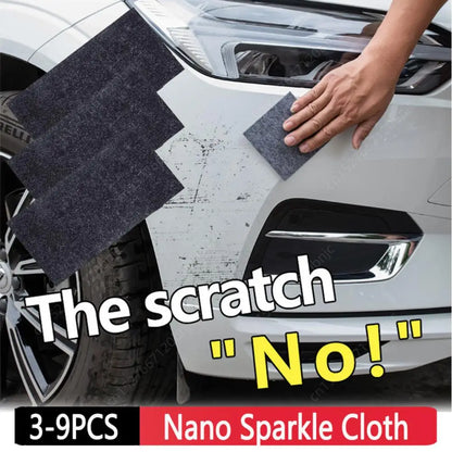 3-9PCS Nano Sparkle Cloth for Car