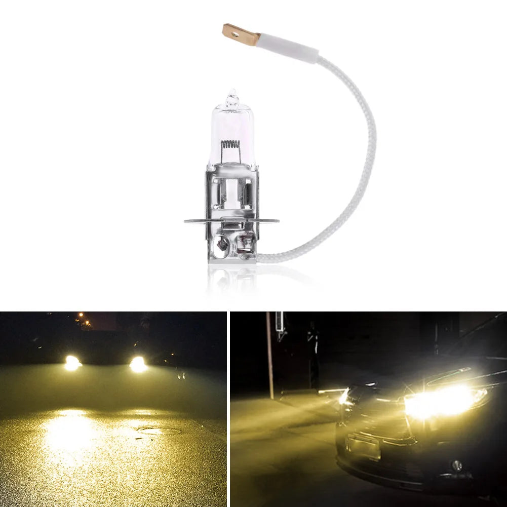 H3 Halogen White Car Fog Light