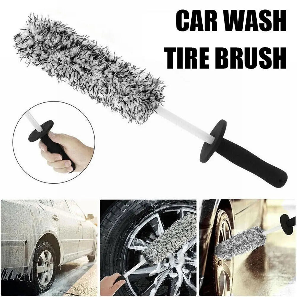 Handheld Tire Rim Cleaner for Car