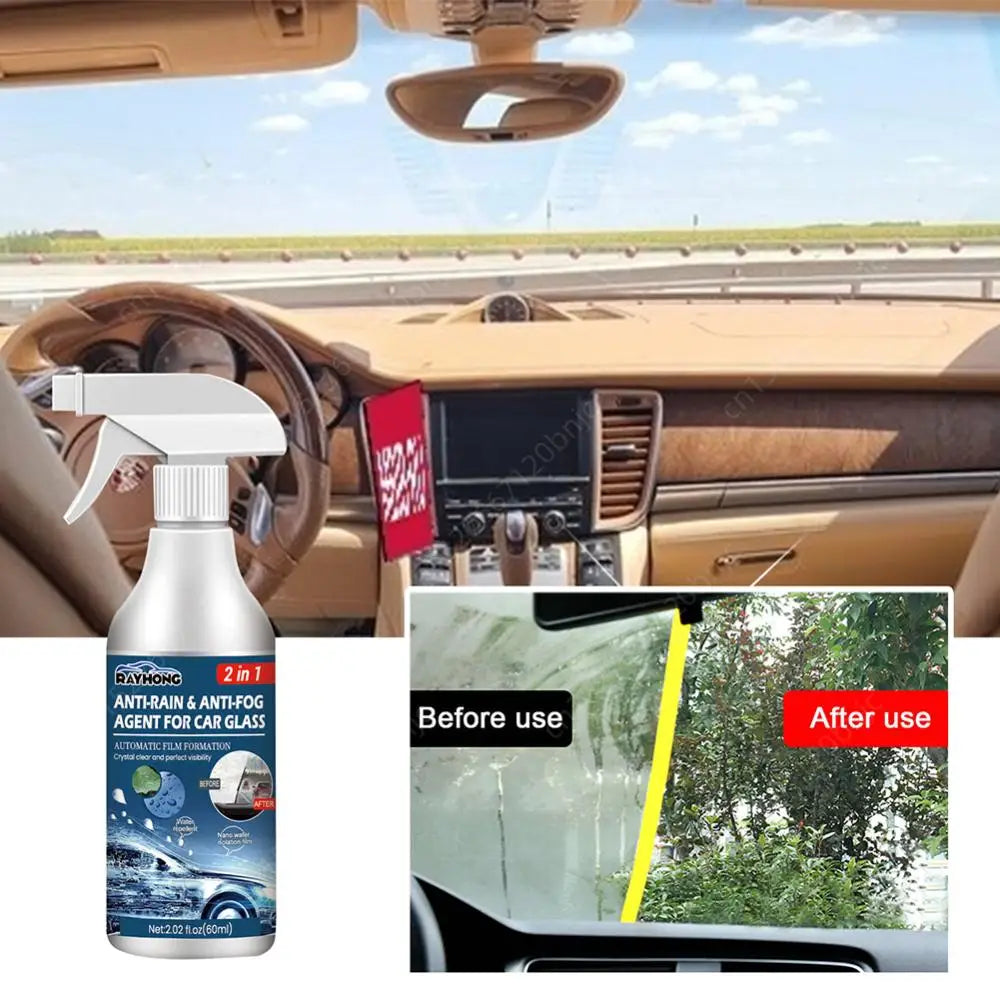 60ML Car Glass Cleaning Spray