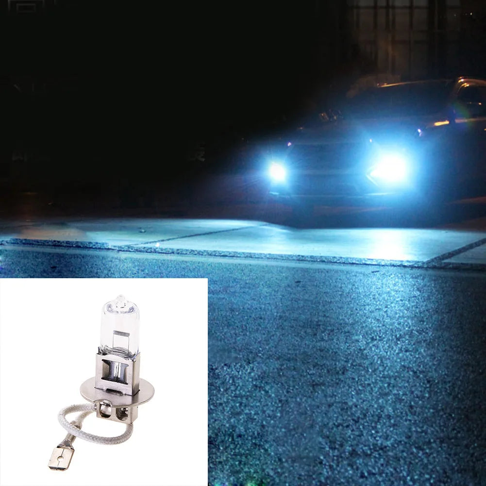 H3 Halogen White Car Fog Light