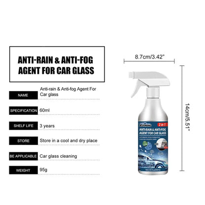 60ML Car Glass Cleaning Spray